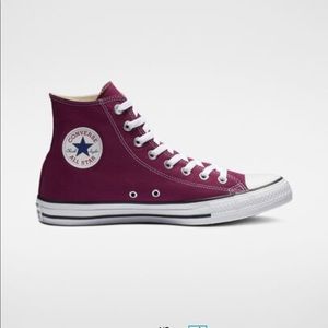 Maroon converse